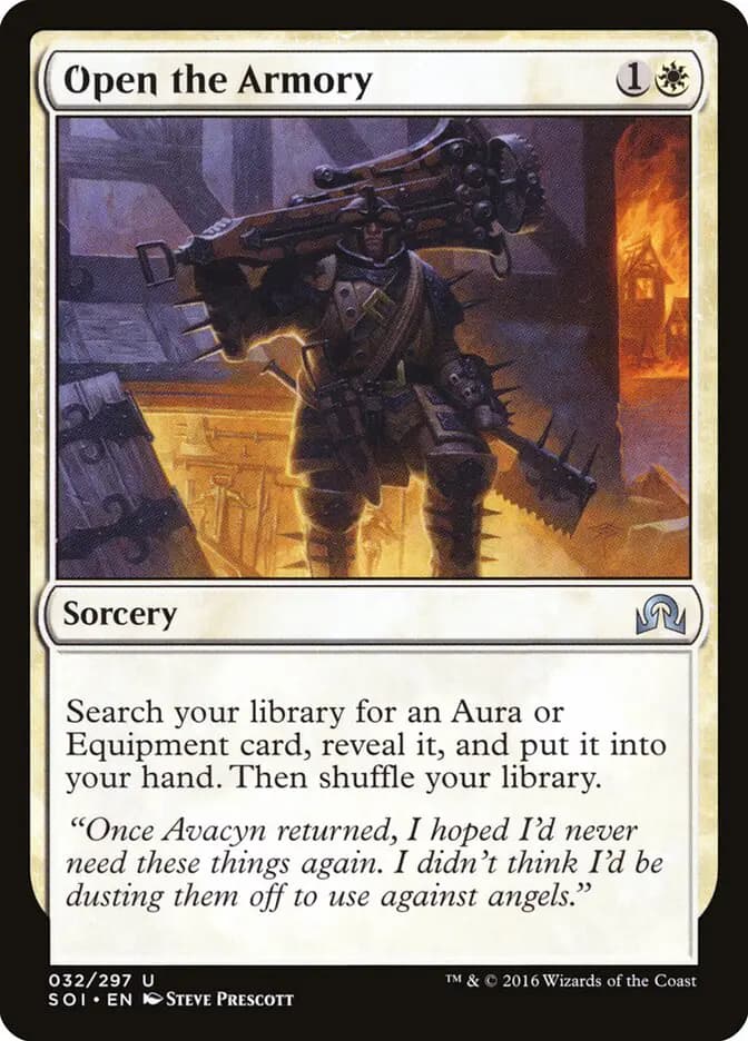 Card image of Open the Armory