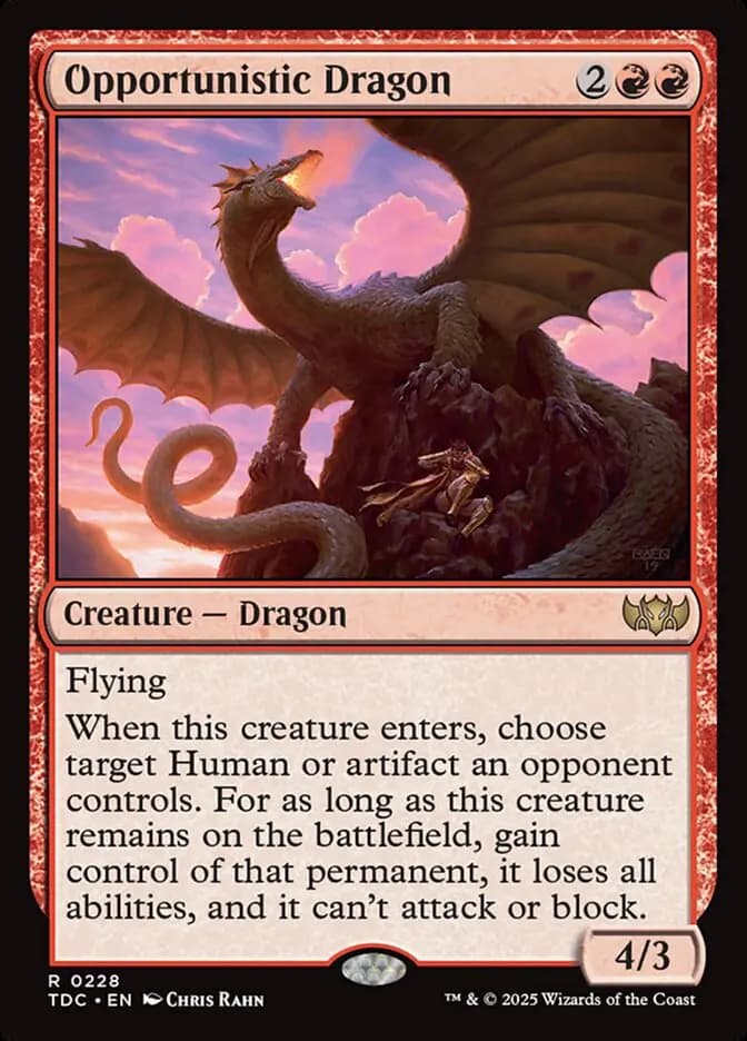 Card image of Opportunistic Dragon