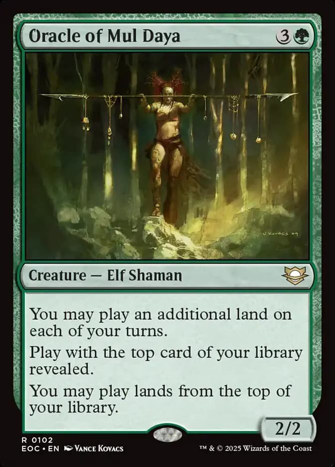 Card image of Oracle of Mul Daya