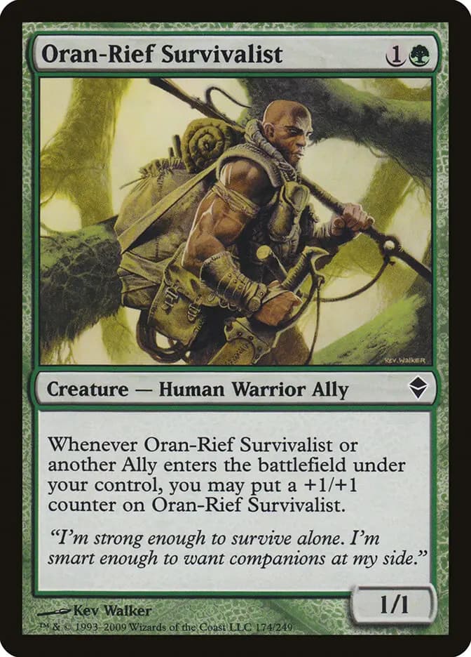 Card image of Oran-Rief Survivalist