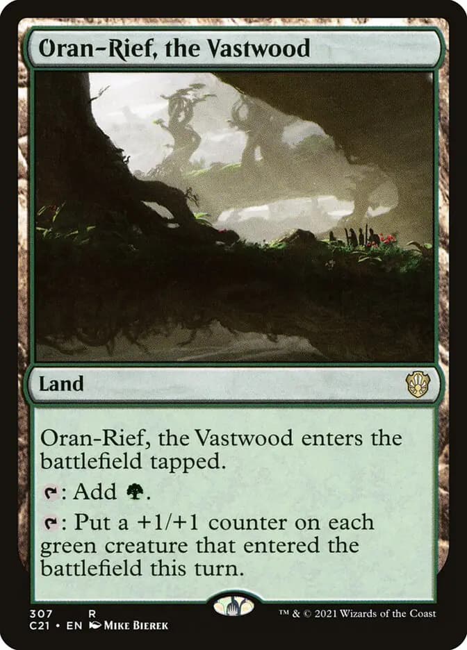Card image of Oran-Rief, the Vastwood