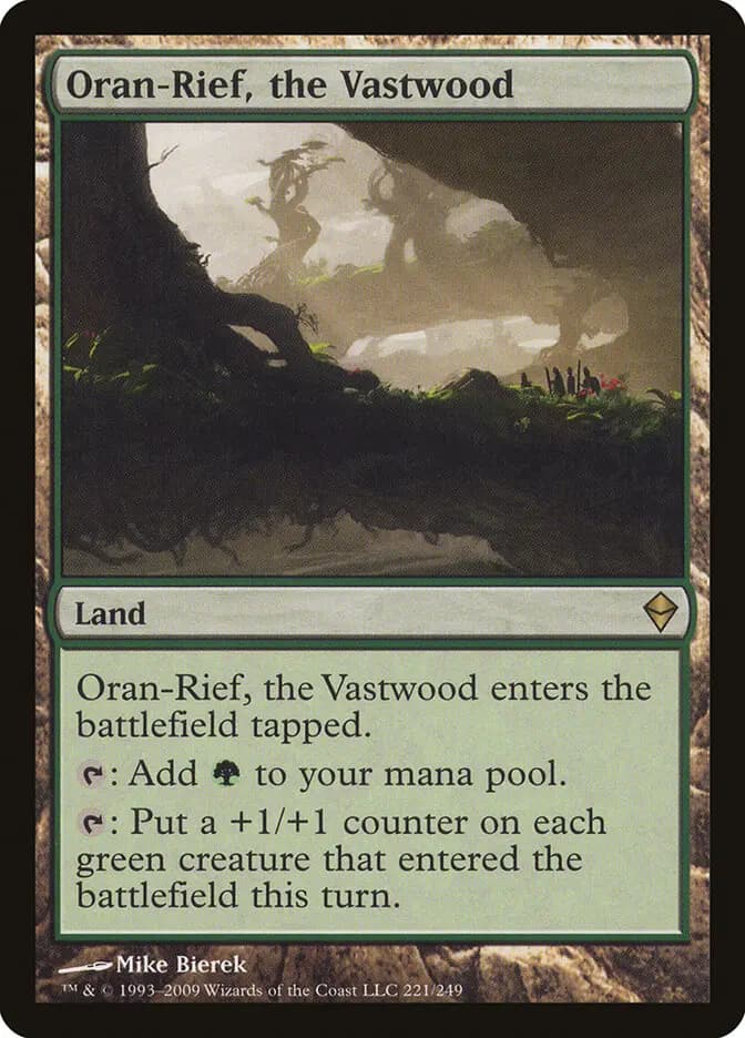 Card image of Oran-Rief, the Vastwood