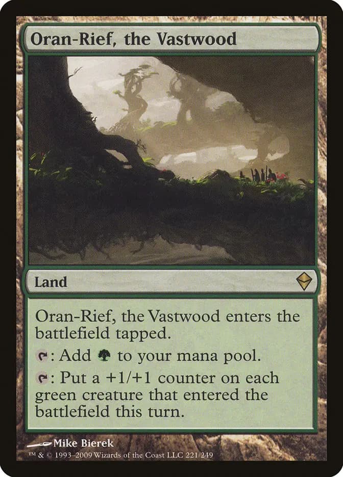 Card image of Oran-Rief, the Vastwood
