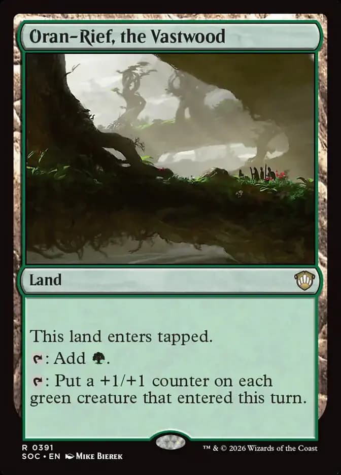 Card image of Oran-Rief, the Vastwood