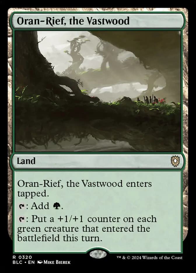 Card image of Oran-Rief, the Vastwood