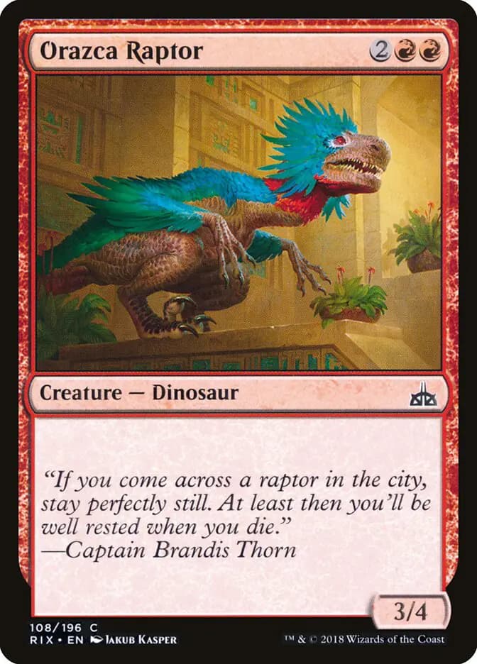 Card image of Orazca Raptor