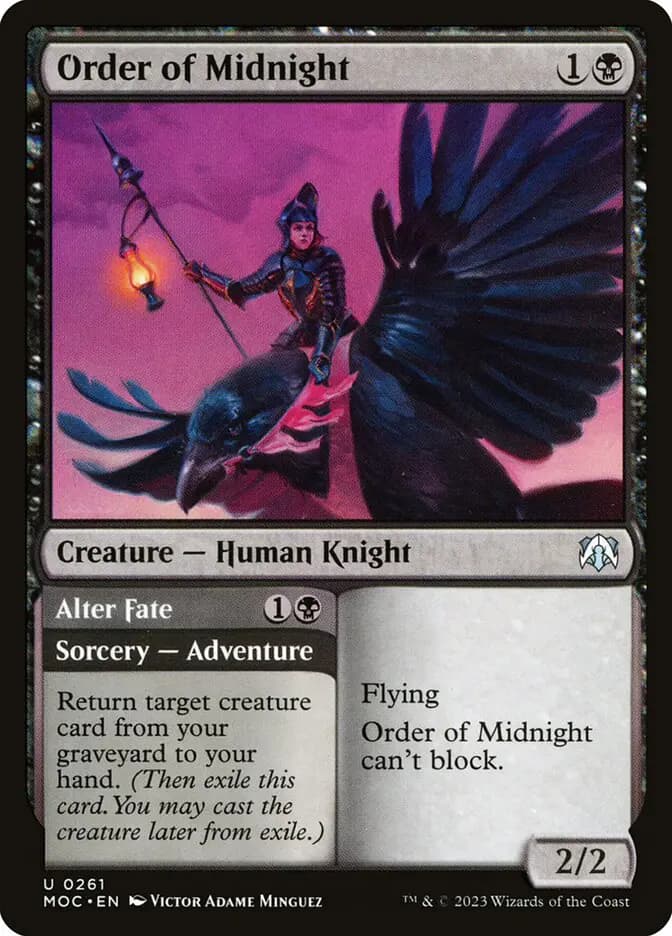 Card image of Order of Midnight / Alter Fate