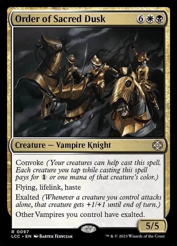 Card image of Order of Sacred Dusk