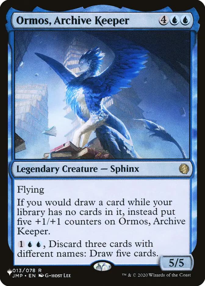 Card image of Ormos, Archive Keeper
