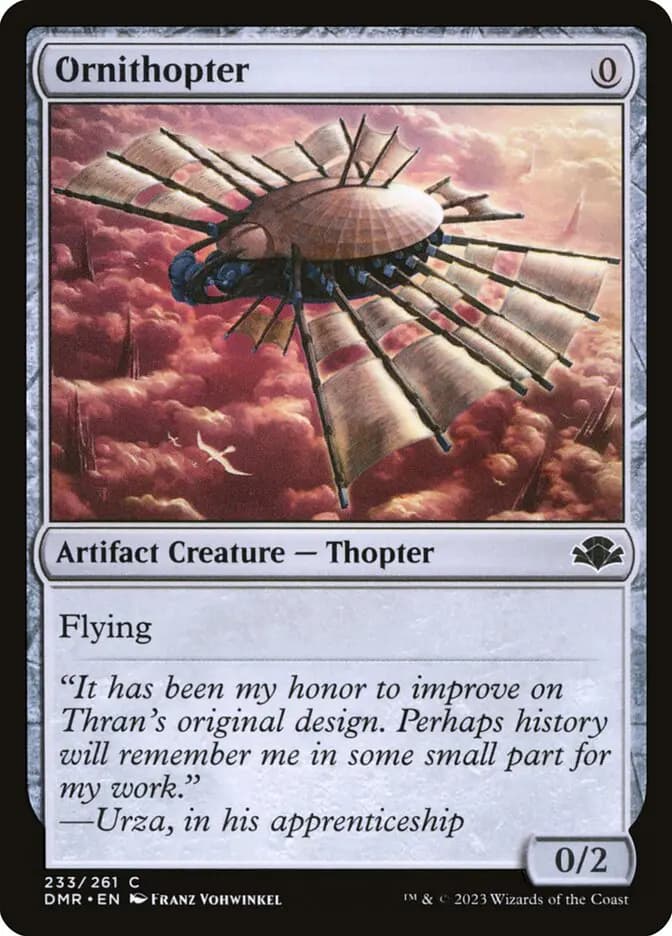 Card image of Ornithopter