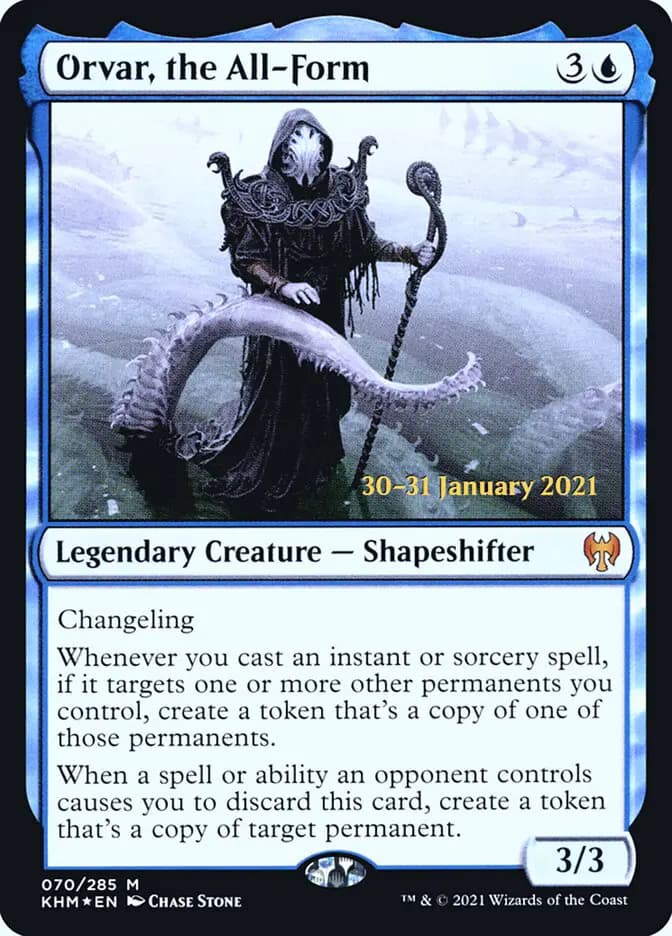 Card image of Orvar, the All-Form