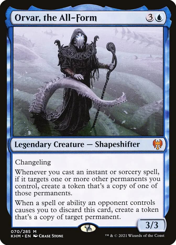 Card image of Orvar, the All-Form