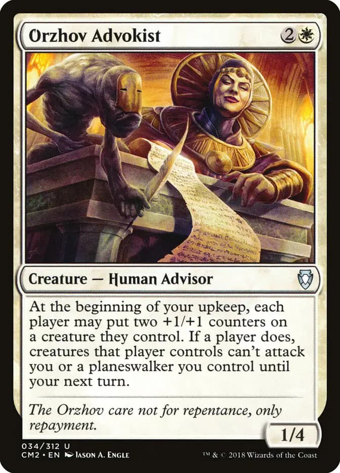 Card image of Orzhov Advokist