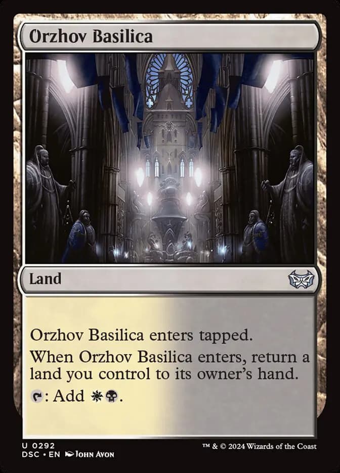 Card image of Orzhov Basilica