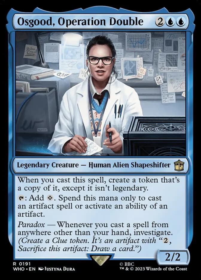 Card image of Osgood, Operation Double
