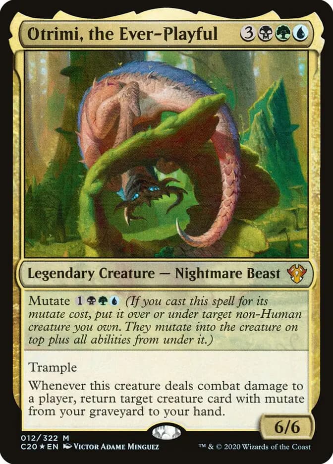 Card image of Otrimi, the Ever-Playful
