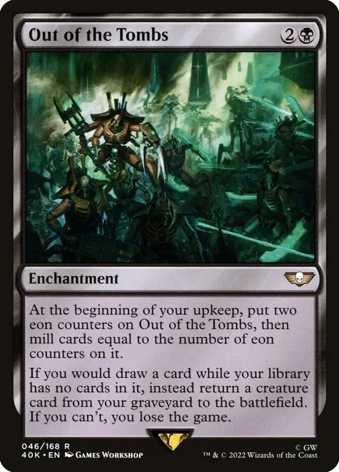 Card image of Out of the Tombs