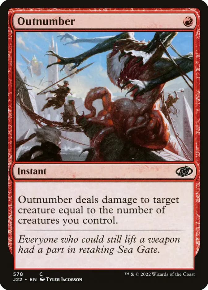 Card image of Outnumber