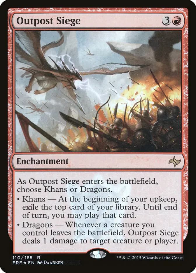 Card image of Outpost Siege