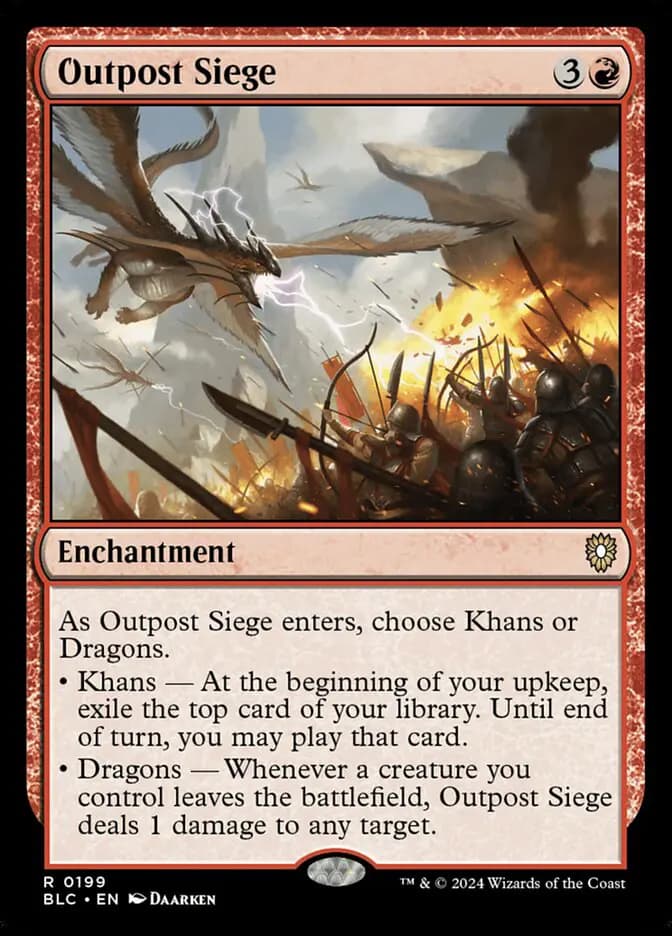 Card image of Outpost Siege