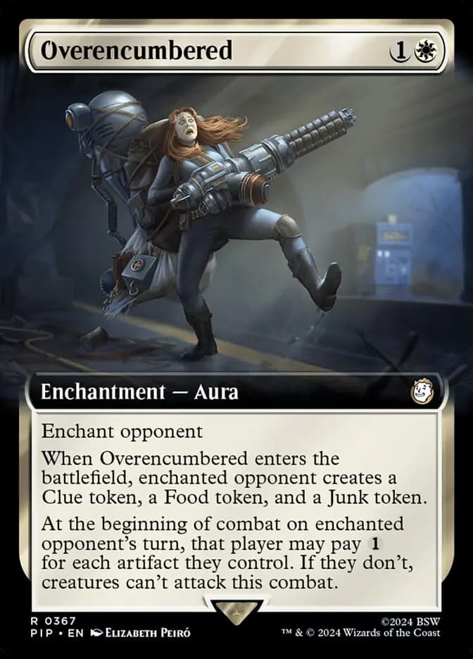 Card image of Overencumbered