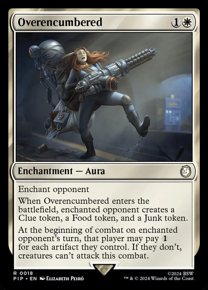 Card image of Overencumbered