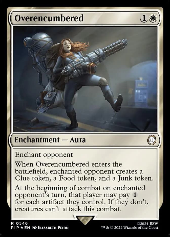 Card image of Overencumbered