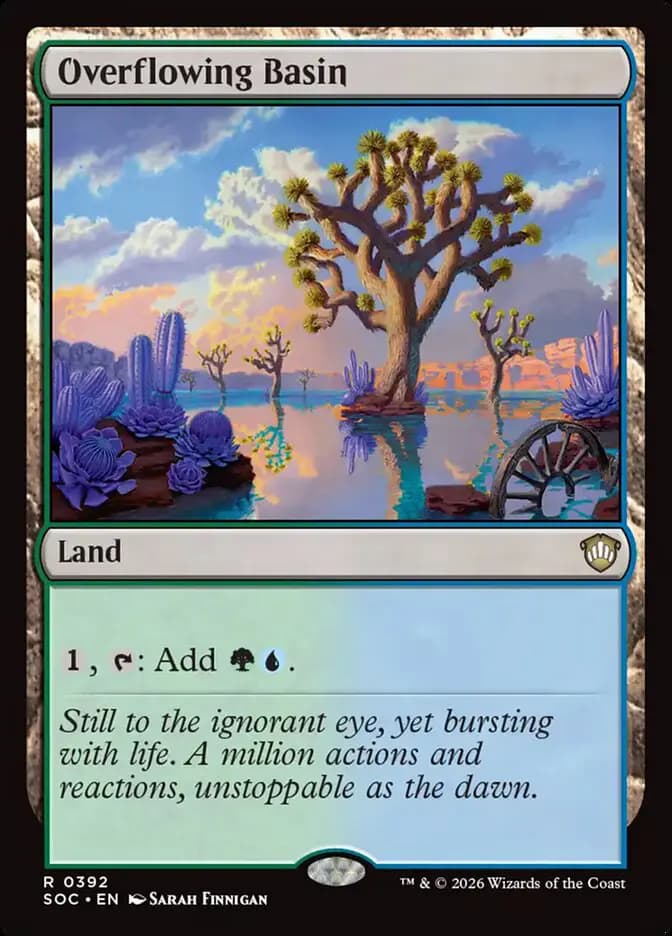 Card image of Overflowing Basin