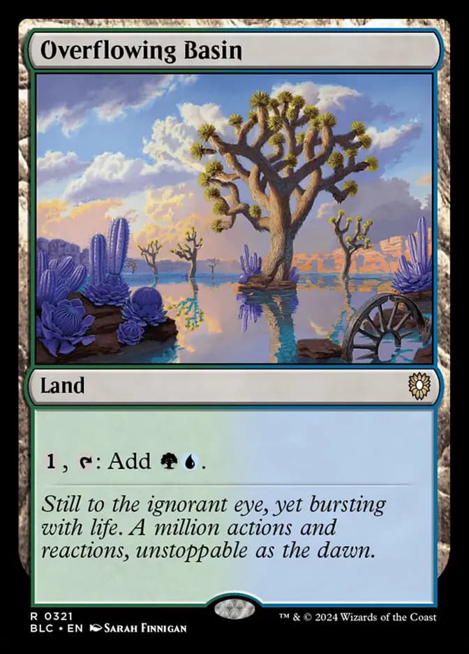 Card image of Overflowing Basin