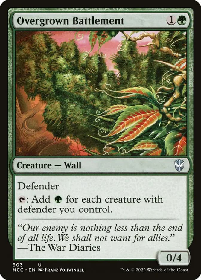 Card image of Overgrown Battlement