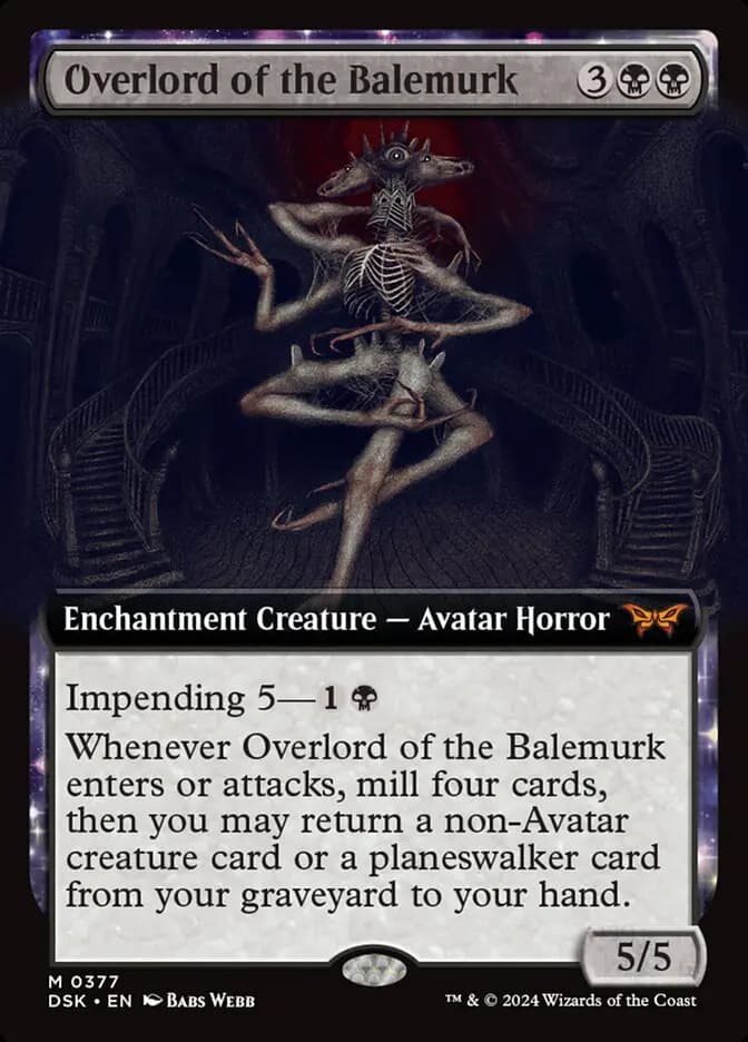 Card image of Overlord of the Balemurk
