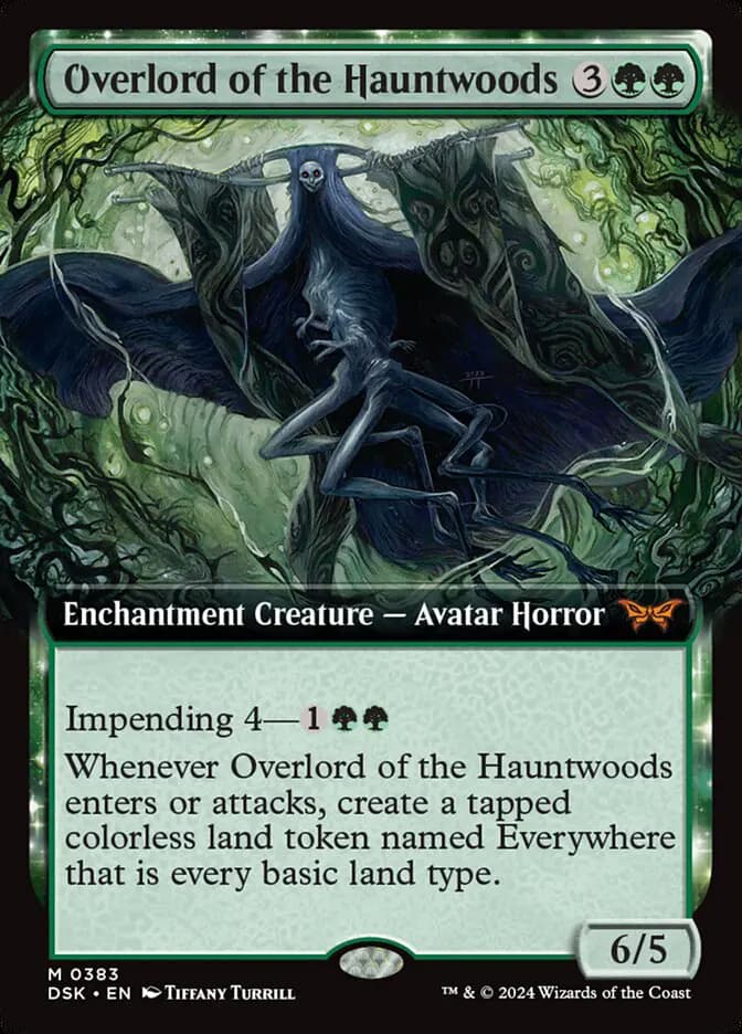 Card image of Overlord of the Hauntwoods