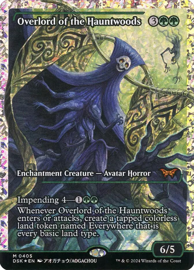 Card image of Overlord of the Hauntwoods