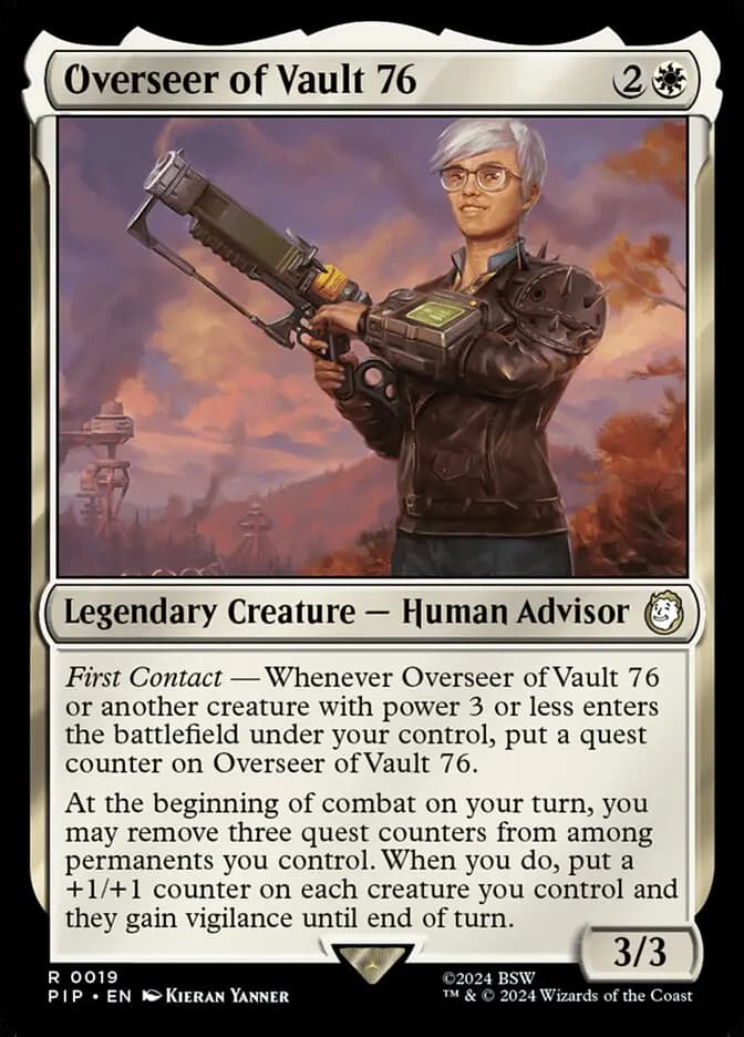 Card image of Overseer of Vault 76