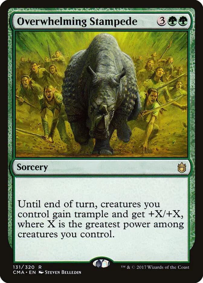 Card image of Overwhelming Stampede