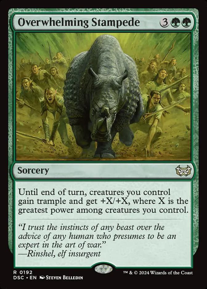 Card image of Overwhelming Stampede