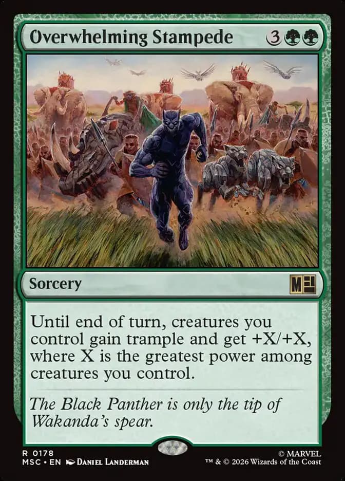 Card image of Overwhelming Stampede