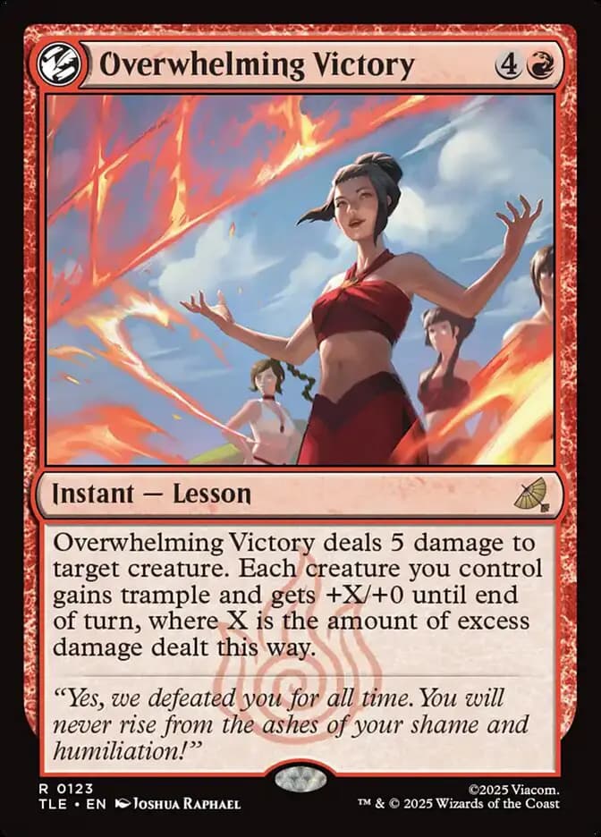 Card image of Overwhelming Victory