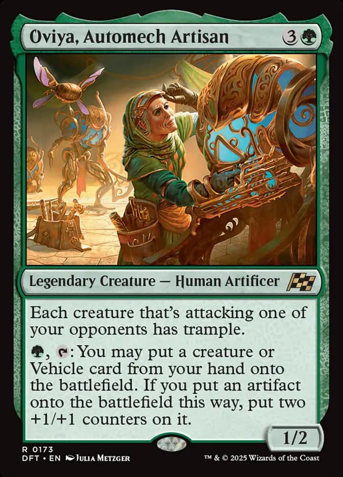 Card image of Oviya, Automech Artisan