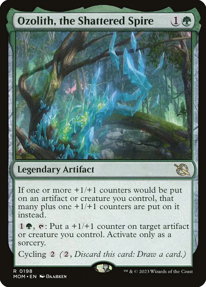 Card image of Ozolith, the Shattered Spire