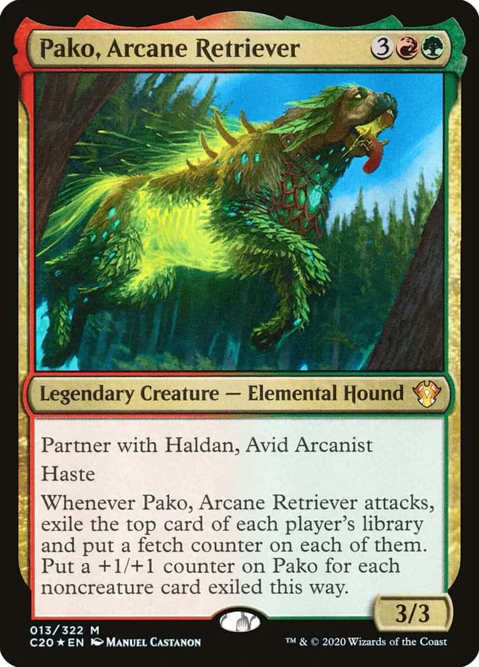 Card image of Pako, Arcane Retriever