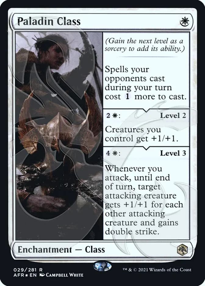 Card image of Paladin Class
