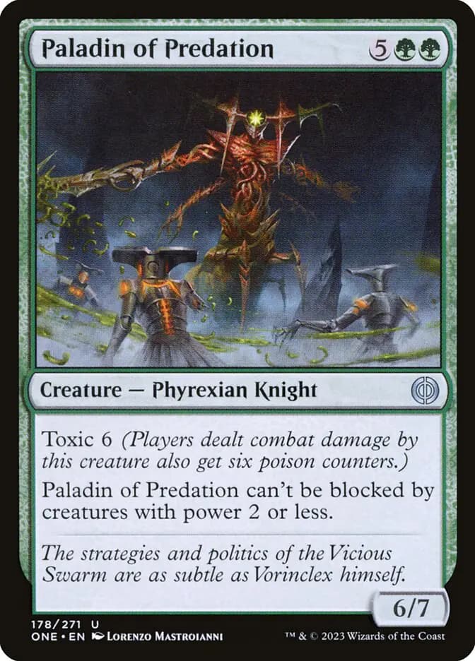 Card image of Paladin of Predation