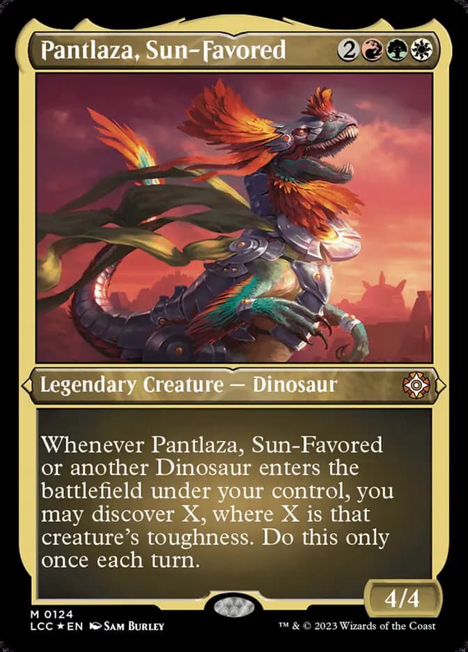 Card image of Pantlaza, Sun-Favored