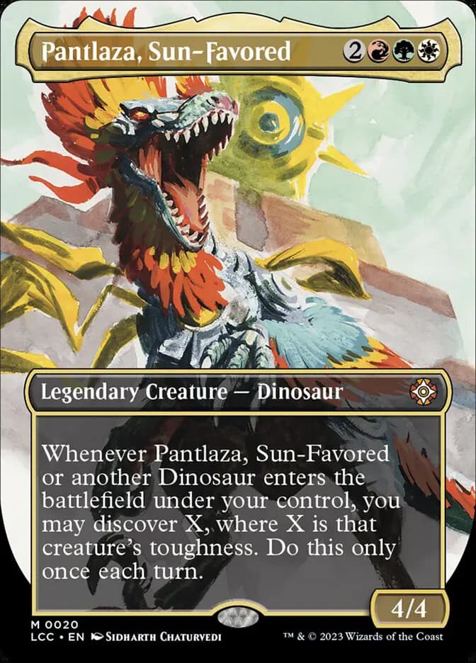 Card image of Pantlaza, Sun-Favored