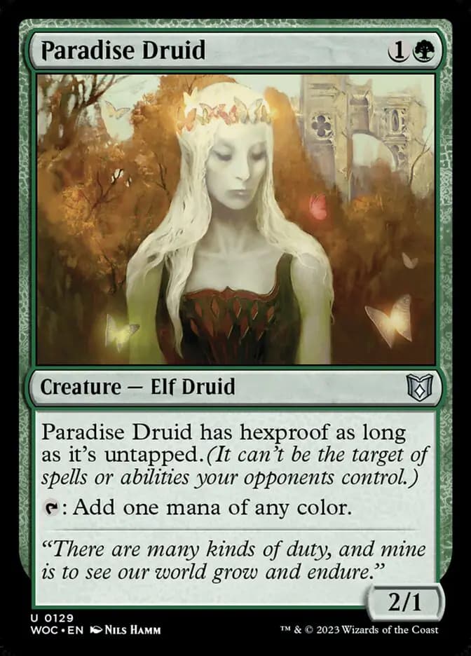 Card image of Paradise Druid