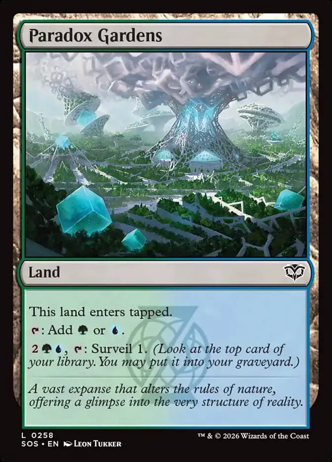Card image of Paradox Gardens