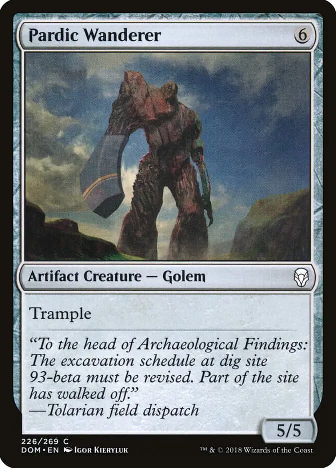 Card image of Pardic Wanderer