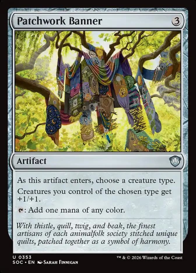 Card image of Patchwork Banner