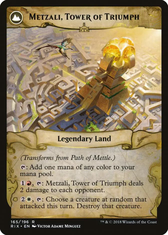 Card image of Path of Mettle / Metzali, Tower of Triumph